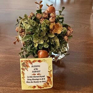Kissing Krystal’s Harvest Blessings ornament